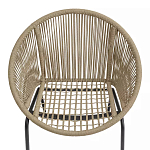 Кресло плетеное круглое Round Wicker Chair варинант исполнения - 4 | Loft Concept в Уфе