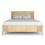 Кровать двуспальная с ортопедическим основанием Harper Line варинант исполнения - 5 | Loft Concept в Уфе