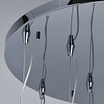 Люстра каскадная с 9-ю разноцветными стеклянными плафонами Kaleido варинант исполнения - 14 | Loft Concept в Уфе