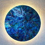 Светильник настенный «Голубая Планета» варинант исполнения - 2 | Loft Concept в Уфе