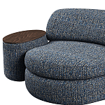 Кушетка со столиком Ulysses варинант исполнения - 6 | Loft Concept в Уфе