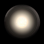 Встраиваемый спот светодиодный круглый черного цвета с углублением Ombra Lux  варинант исполнения - 3 | Loft Concept в Уфе