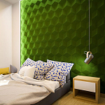 Гипсовая 3D Панель M-107 варинант исполнения - 2 | Loft Concept в Уфе