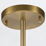 Потолочный светильник латунного цвета с цилиндрическим белым матовым плафоном Elstead Lighting варинант исполнения - 6 | Loft Concept в Уфе