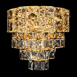 Бра с каскадом из прозрачного хрусталя Constant Sparks варинант исполнения - 4 | Loft Concept в Уфе