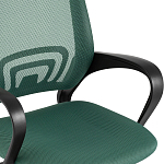 Офисное кресло с основанием из черного пластика Desk chairs Green варинант исполнения - 6 | Loft Concept в Уфе