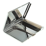 Портсигар на 10 сигарет с газовой зажигалкой из натурального камня Актиновит Stone Cigarettes Cases варинант исполнения - 2 | Loft Concept в Уфе