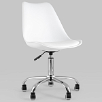 Офисный стул на металлическом основании EGGERY White варинант исполнения - 2 | Loft Concept в Уфе