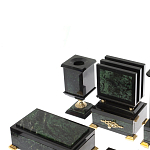 Настольный письменный набор из нефрита в подарочной коробке Victorious варинант исполнения - 8 | Loft Concept в Уфе