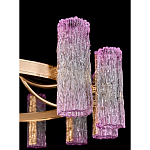 Люстра круглая с текстурными цилиндрическими плафонами Glimpse варинант исполнения - 3 | Loft Concept в Уфе