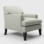 Мебельная ткань Шенилл голубой цвет 142 см T4-52 варинант исполнения - 6 | Loft Concept в Уфе