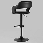 Барный стул черного цвета Strohach варинант исполнения - 5 | Loft Concept в Уфе