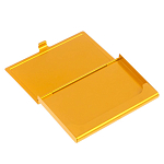 Визитница карманная металлическая с гравюрой Герба России в подарочной коробке Gold Metal Business Card Holders варинант исполнения - 2 | Loft Concept в Уфе