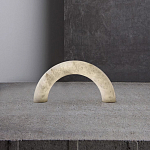 Прикроватная лампа из мрамора в форме дуги Rainbow Light варинант исполнения - 2 | Loft Concept в Уфе