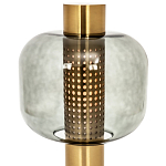 Настольная лампа со стеклянным плафоном Elario Metal Glass Table Lamp варинант исполнения - 2 | Loft Concept в Уфе