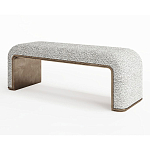 Банкетка Forli с элегантными латунными вставками  варинант исполнения - 1 | Loft Concept в Уфе