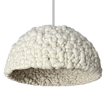 Вязаный подвесной светильник из шерсти Dome Wool Lamp  варинант исполнения - 6 | Loft Concept в Уфе