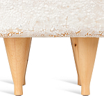 Керамический столик на деревянных ножках «Квадро» варинант исполнения - 6 | Loft Concept в Уфе