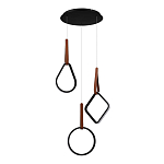 Подвесной светильник с геометрическими источниками света Geometric Architecture of Light варинант исполнения - 3 | Loft Concept в Уфе