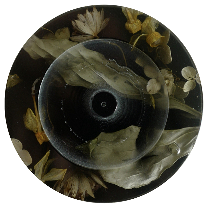 Круглая подставка под благовония из эпоксидной смолы с цветами черная Epoxy Resin Flowers Incense Stand Black Черный Круглая подставка под благовония из эпоксидной смолы с цветами черная Epoxy Resin Flowers Incense Stand Black Черный в Уфе | Loft Concept