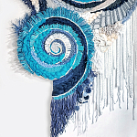 Текстильный Арт-объект ручной работы Galaxy варинант исполнения - 1 | Loft Concept в Уфе