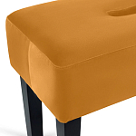 Мягкий  пуф на черных ножках Winton Pouf варинант исполнения - 14 | Loft Concept в Уфе