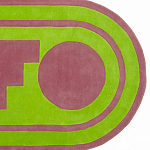 Дизайнерский ковер зеленый Poltronova Sofo Verosa Rug варинант исполнения - 7 | Loft Concept в Уфе