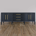 Большая VT-тумба Primo шпон Черный дуб варинант исполнения - 2 | Loft Concept в Уфе