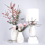 Настольная лампа керамическая бежевая Amazonia варинант исполнения - 2 | Loft Concept в Уфе