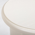 Белая тумба на фигурных ножках Shelby варинант исполнения - 5 | Loft Concept в Уфе