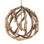 Люстра круглая в виде веток деревьев Natural Driftwood  варинант исполнения - 1 | Loft Concept в Уфе