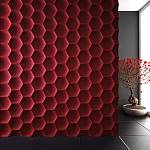 Гипсовая 3D Панель M-12 варинант исполнения - 1 | Loft Concept в Уфе