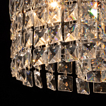 Потолочный светильник круглый с прозрачными подвесками Lunet варинант исполнения - 16 | Loft Concept в Уфе