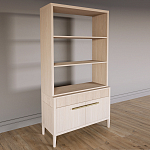 Стеллаж Primo с ящиками Светлый дуб  варинант исполнения - 2 | Loft Concept в Уфе