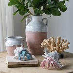 Статуэтка голубой рак с белой раковиной Marine Accessories варинант исполнения - 7 | Loft Concept в Уфе