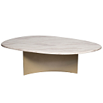 Стол журнальный овальный с контрастным основанием Subsequence варинант исполнения - 2 | Loft Concept в Уфе