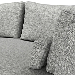 Мебельная ткань Шенилл серый цвет 138 см T4-34 варинант исполнения - 9 | Loft Concept в Уфе