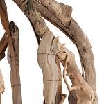 Люстра круглая в виде веток деревьев Natural Driftwood  варинант исполнения - 3 | Loft Concept в Уфе