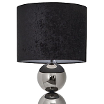 Торшер с основанием в виде металлических сфер Balance Floor Lamp Black варинант исполнения - 3 | Loft Concept в Уфе