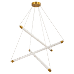 Светодиодная люстра Trumpet Tube Brass  варинант исполнения - 2 | Loft Concept в Уфе