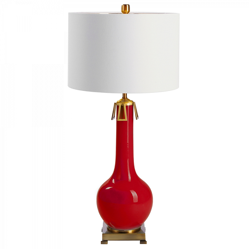 Настольная лампа Colorchoozer Table Lamp Red Красный в Уфе | Loft Concept 