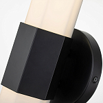 Бра для ванных комнат вертикальное с длинным белым матовым плафоном в форме шестиугольника на круглом основании Hinkley варинант исполнения - 2 | Loft Concept в Уфе