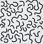 Плитка с узором Червячки варинант исполнения - 2 | Loft Concept в Уфе