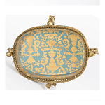 Чаша с орнаментом на ножках в виде бронзовых ангелов Eden Garden варинант исполнения - 4 | Loft Concept в Уфе