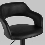 Барный стул черного цвета Strohach варинант исполнения - 7 | Loft Concept в Уфе