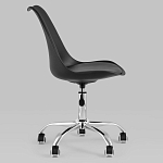 Офисный стул на металлическом основании EGGERY Black варинант исполнения - 2 | Loft Concept в Уфе