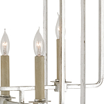 Люстра серебряная из пересекающихся прямоугольных элементов Intersecting Rectangles  варинант исполнения - 1 | Loft Concept в Уфе