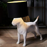 Лампа COLLECTION OF DOGS с абажуром Бультерьер варинант исполнения - 12 | Loft Concept в Уфе