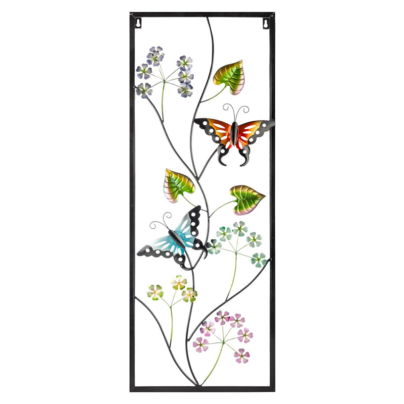 Аксессуар настенный из металла Blank Space Butterflies Мульти в Уфе | Loft Concept 