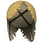 Столик дизайнерский Copper streaks варинант исполнения - 4 | Loft Concept в Уфе